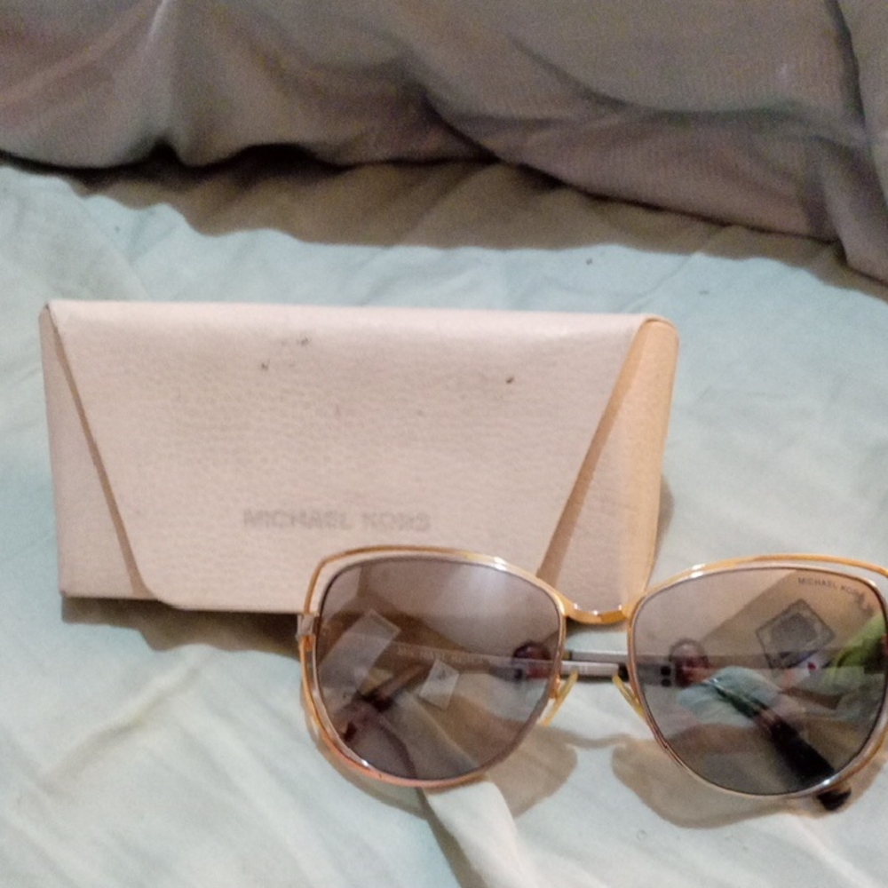 Michael Kors Gold Frame Sunglasses